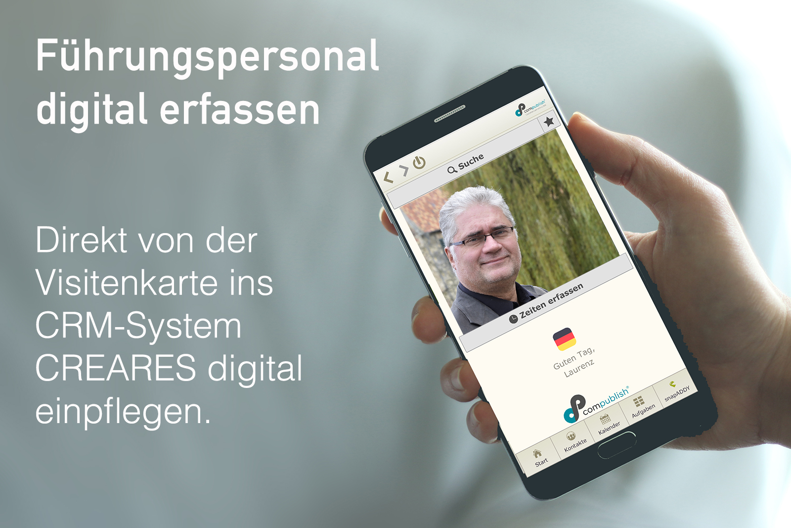Automatisierte Lead Erfassung mit snapADDY in unser CRM-System